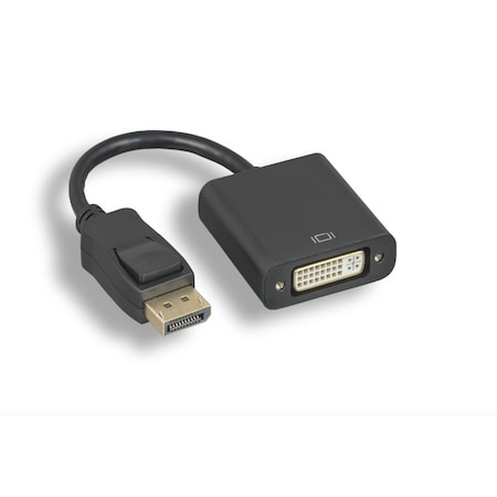 AXIOM MANUFACTURING Axiom Displayport Male To Dvi-I Dual Link Female Adapter (Black) - DPMDVIFK-AX